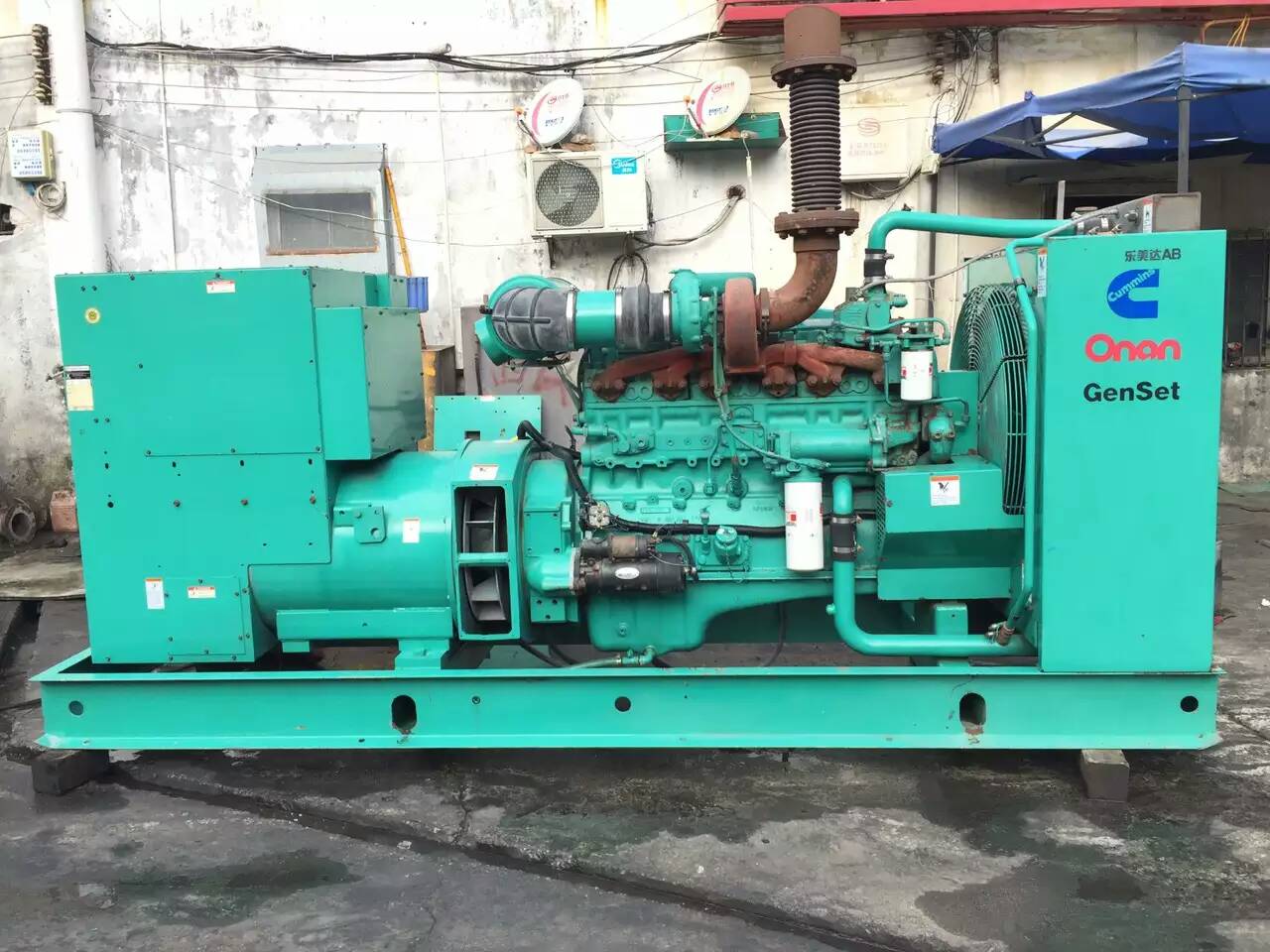 平阳租赁发电机-柴油发电机不正常冒烟的原因